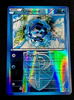 Cryogonal Plasma Freeze 30/116 LP Reverse Holo Uncommon 2013 Pokemon TCG - Image 1