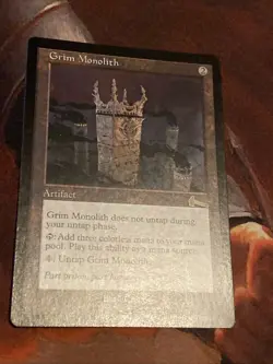 Grim Monolith X1 Mtg Urza’s Legacy Nm - Image 2