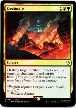 Decimate [Commander: Final Fantasy] MTG Magic - NM/M 🔥🌳 - Image 3