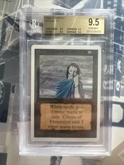 Unlimited Gloom BGS 9.5 QUAD Graded Gem Mint NM Unplayed MTG - Image 1