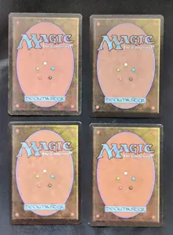 MTG 4X JAPANESE BLACK BORDERED TERROR Playset Unplayed MAGIC THE GATHERING - Image 2