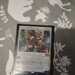Ajani, Inspiring Leader -Foil Medium Play MTG Magic 2020 Core Set - Image 3