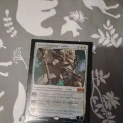 Ajani, Inspiring Leader -Foil Medium Play MTG Magic 2020 Core Set - Image 4