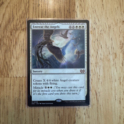 Entreat the Angels - DSC 99 - Duskmourn: House of Horror - MTG NM/M - Image 1