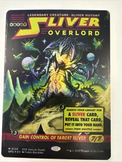 Sliver Overlord (Showcase) |Edge of Eternities | 128 MTG Foil - Image 1