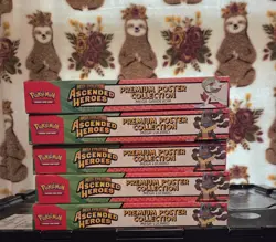 Pokemon Ascended Heroes Premium Poster Collection Lot Of 5 (Gardevoir & Lucario) - Image 4