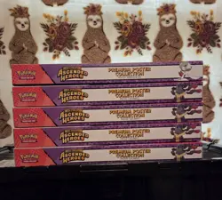 Pokemon Ascended Heroes Premium Poster Collection Lot Of 5 (Gardevoir & Lucario) - Image 5