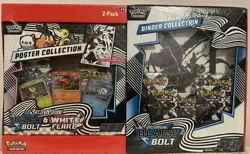 Pokemon Black Bolt Binder Collection + Unova Poster Collection (Sam’s Club) - Image 1