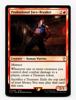 Professional Face-Breaker [Commander: Final Fantasy] MTG Magic - NM/M 🔥 - Image 1