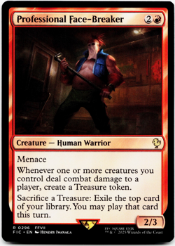 Professional Face-Breaker [Commander: Final Fantasy] MTG Magic - NM/M 🔥 - Image 3