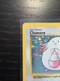 Chansey [Shadowless] 3/102 Pokemon Base Set Holo {RARE} - Image 4