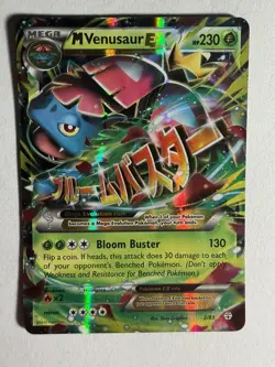 Pokemon M Venusaur EX (Full Art) 2-83 Generations Mega Ultra Rare Holo - Image 1