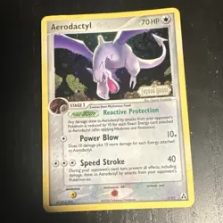 Pokemon Aerodactyl Legend Maker 1/92 70HP Holo Rare Reverse Holo English - Image 1