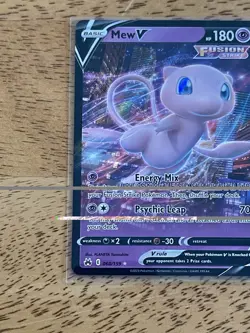 Pokemon TCG Crown Zenith 060/159 - Mew V - Ultra Rare - NM - Image 5