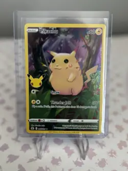 Pokemon TCG Pikachu Celebrations 005/025 Holo Rare 2021 - Image 1