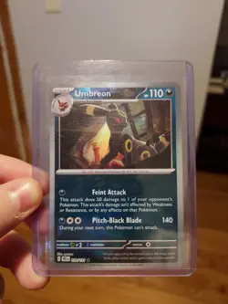 Umbreon 059/131 Master Ball Pattern. Pokemon Prismatic Evolutions. NM - Image 1