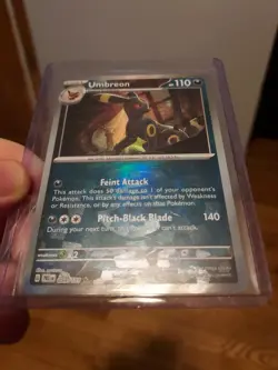 Umbreon 059/131 Master Ball Pattern. Pokemon Prismatic Evolutions. NM - Image 2