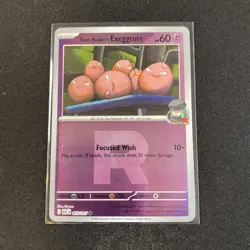 Team Rocket's Exeggcute (Rocket Reverse Holo) 077/217 Pokemon Ascended Heroes - Image 1