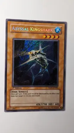 Abyssal Kingshark TAEV-EN084 1st edition Yu-Gi-Oh - Image 1