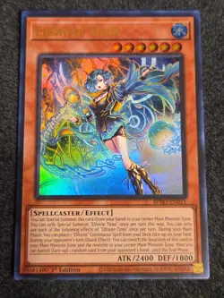 Yugioh! 1x Elfnote Tinia BPRO-EN011 Ultra Rare 1st Ed NM In Hand - Image 1