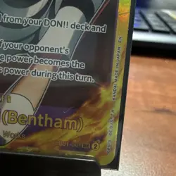 Namco Mr.2.Bon.Kurei EB01-061 Secret Rare Premium Booster Foil Reprint 1000 One… - Image 3