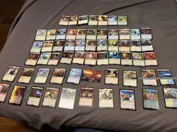 MTG XXL FINAL FANTASY Themed Magic The Gathering Card Lot+ Xtras Added! - Image 1