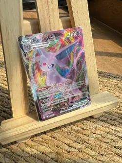 Pokemon TCG Espeon VMAX 065/203 Evolving Skies Holo Card - Image 3
