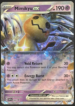 Mimikyu ex Promo SV: Scarlet & Violet Promo Cards 004 POKEMON TCG LP - Image 1