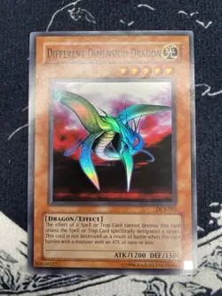 Yu-Gi-Oh! Different Dimension Dragon DCR-015 Dark Crisis Effect Card - Image 1