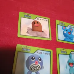 Card set Japanese Pokemon Channel Quest Seal promo Get card - Image 2