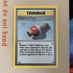 Pokemon Flute 86/102 | Base Set | Non Holo Trainer Card LP - Image 2