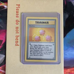 Revive Base Set 89/102 WOTC Uncommon Pokemon Card - LP - Image 1