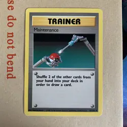 Pokemon TCG Maintenance Base Set Unlimited Uncommon Card 83/102 LP - Image 2