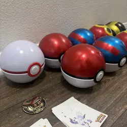 Pokemon TCG PokeBall Tin Set of 9 EMPTY Tins (No Cards) Assorted (set Of 9) - Image 2