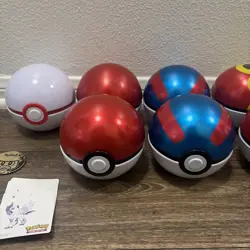 Pokemon TCG PokeBall Tin Set of 9 EMPTY Tins (No Cards) Assorted (set Of 9) - Image 3
