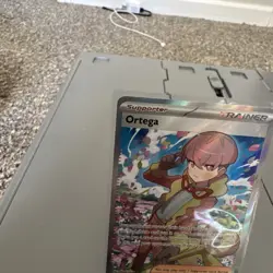 Ortega 219/197 Sv03: Obsidian Flames Full Art Holo Pokemon TCG Card Free Ship - Image 2