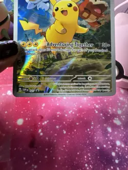 Pokemon Pikachu Scarlet & Violet Black Star Promo Card - Image 4