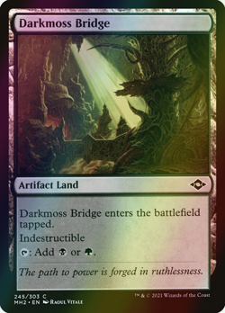 MTG Darkmoss Bridge Foil ** Modern Horizons 2 ** English (NM) - Image 1