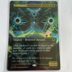 MTG Edge of Eternities - Cosmogoyf(Borderless Foil) - Rare 0313 NM - Image 1