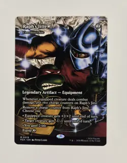 Raph's Jitte (Umezawa's Jitte) NM Teenage Mutant Ninja Turtles Mythic Rare PZA - Image 1