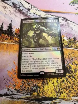 1x Shark Shredder, Killer Clone - Foil NM Eng MTG - MTG TMNT - Image 2