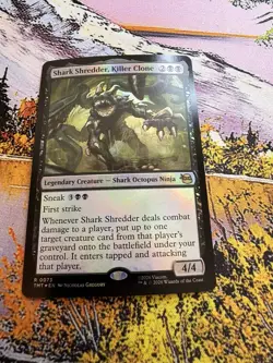 1x Shark Shredder, Killer Clone - Foil NM Eng MTG - MTG TMNT - Image 4