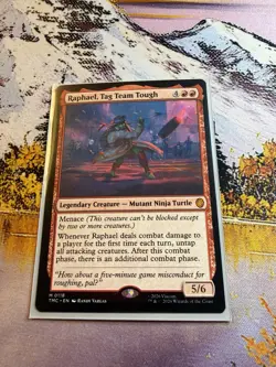Raphael, Tag Team Tough TMNT MTG M 0118 - Image 1