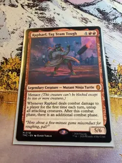 Raphael, Tag Team Tough TMNT MTG M 0118 - Image 2