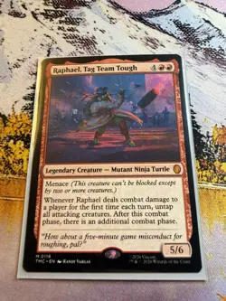 Raphael, Tag Team Tough TMNT MTG M 0118 - Image 4