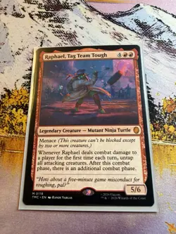 Raphael, Tag Team Tough TMNT MTG M 0118 - Image 5