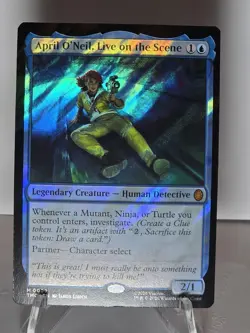 April O'Neil, Live on the Scene Commander: TMNT Surge Foil - Image 1