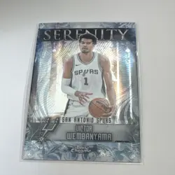 Topps 2025-26 Chrome Serenity Victor Wembanyama SY-1 San Antonio Spurs NBA - Image 1