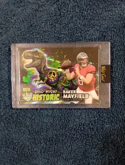 Baker Mayfield Dino-Might Historic Wildcard 1/5 Featuring A T-Rex #PH1RX3-BM - Image 1