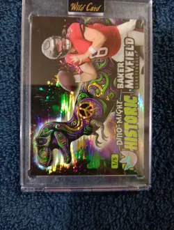 Baker Mayfield Dino-Might Historic Wildcard 1/5 Featuring A T-Rex #PH1RX3-BM - Image 5